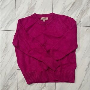 Philosophy Fuchsia Crewneck Sweater